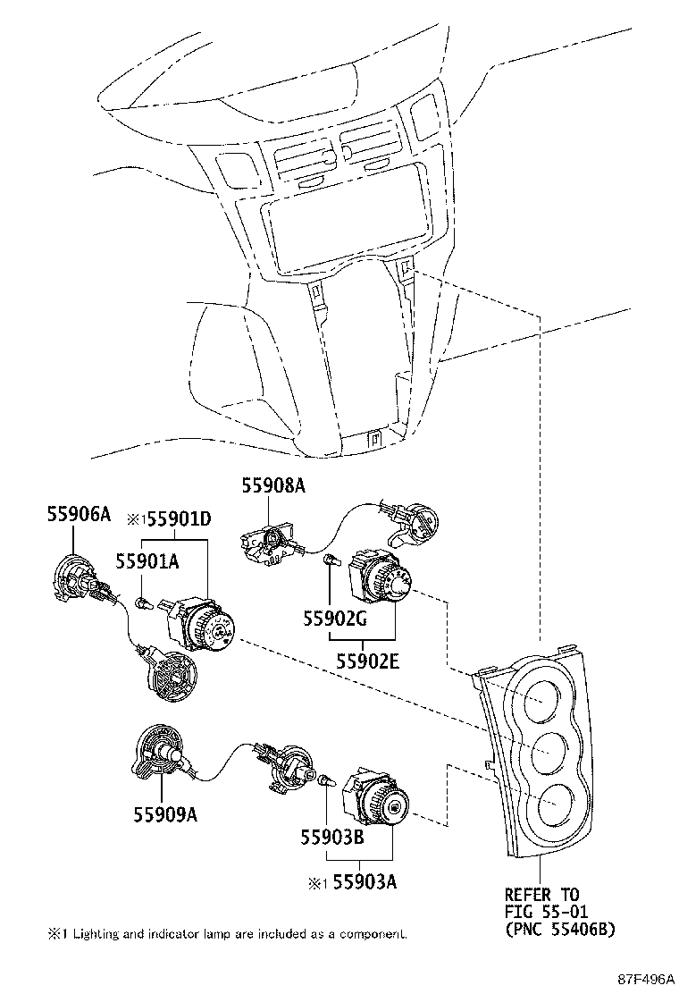 55843-52180 DUCT, HEATER TO REGISTER, NO.1 product image