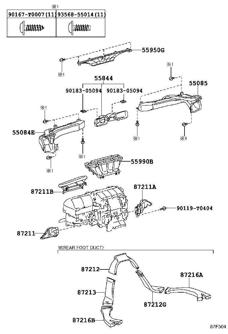 55917-0K010 KNOB, HEATER CONTROL product image