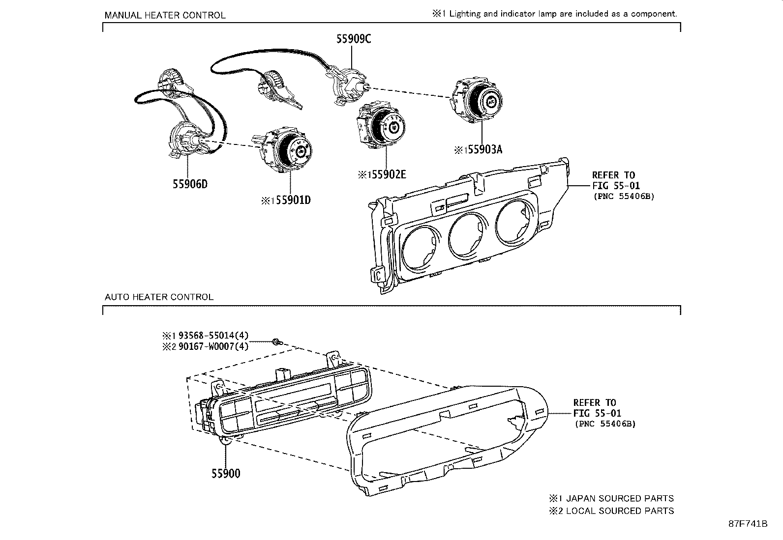 55086-02410 DUCT, HEATER TO REGISTER, NO.1 product image