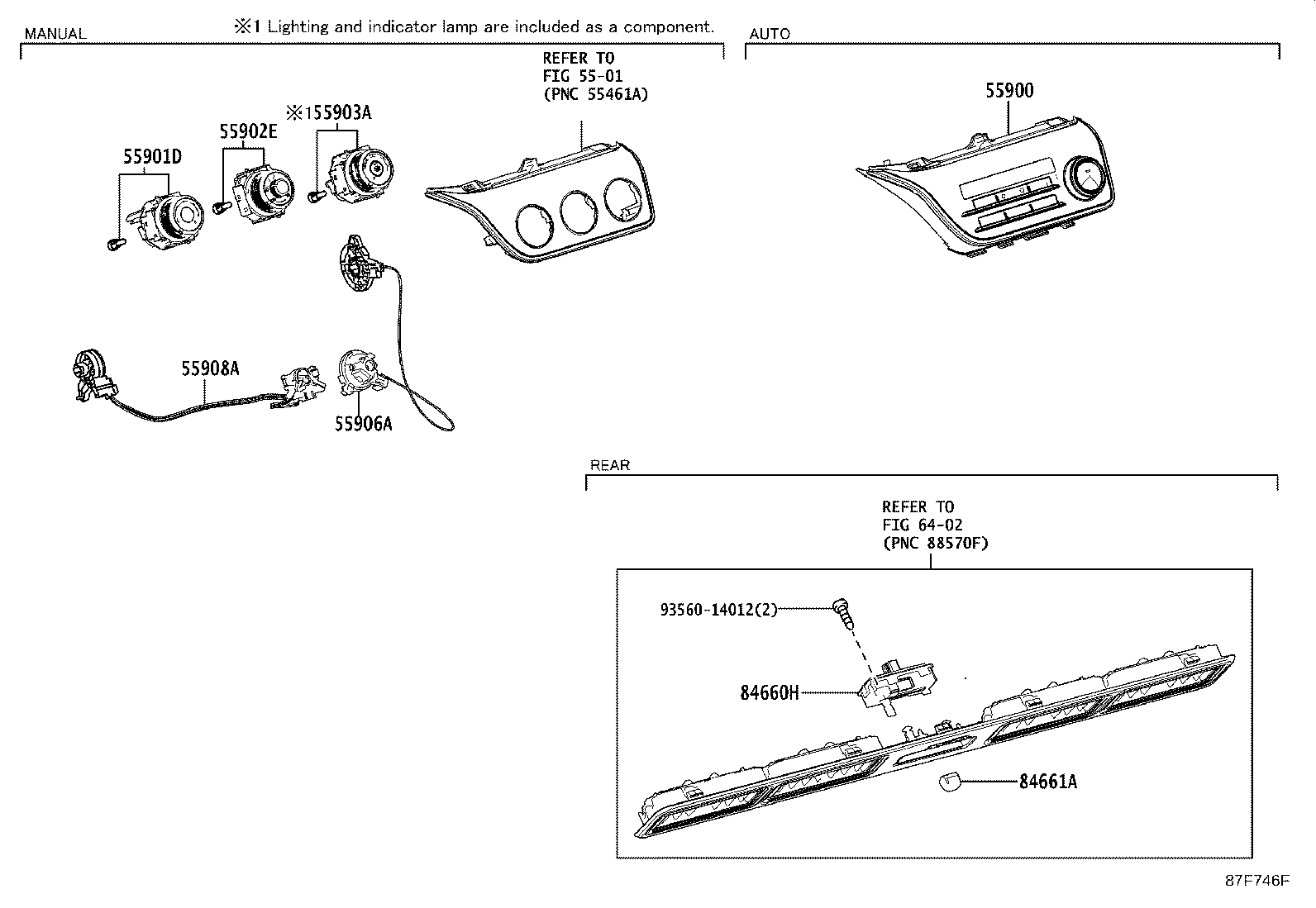 55086-0D010 DUCT, HEATER TO REGISTER, NO.1 product image