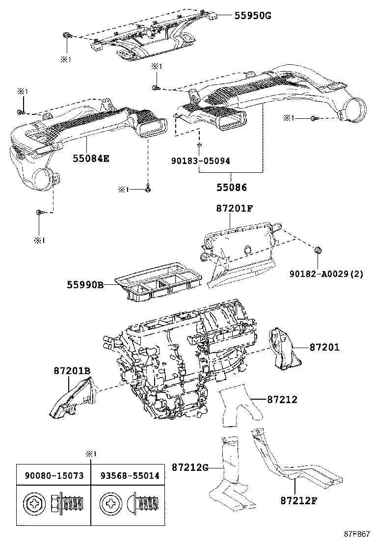 55903-02210 CONTROL SUB-ASSY, HEATER, NO.3 product image