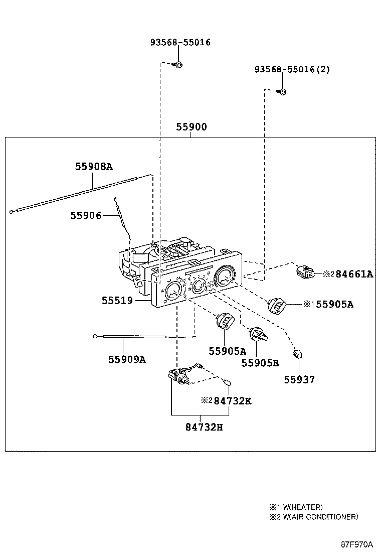 55846-37060 DUCT, HEATER TO REGISTER, NO.4 product image