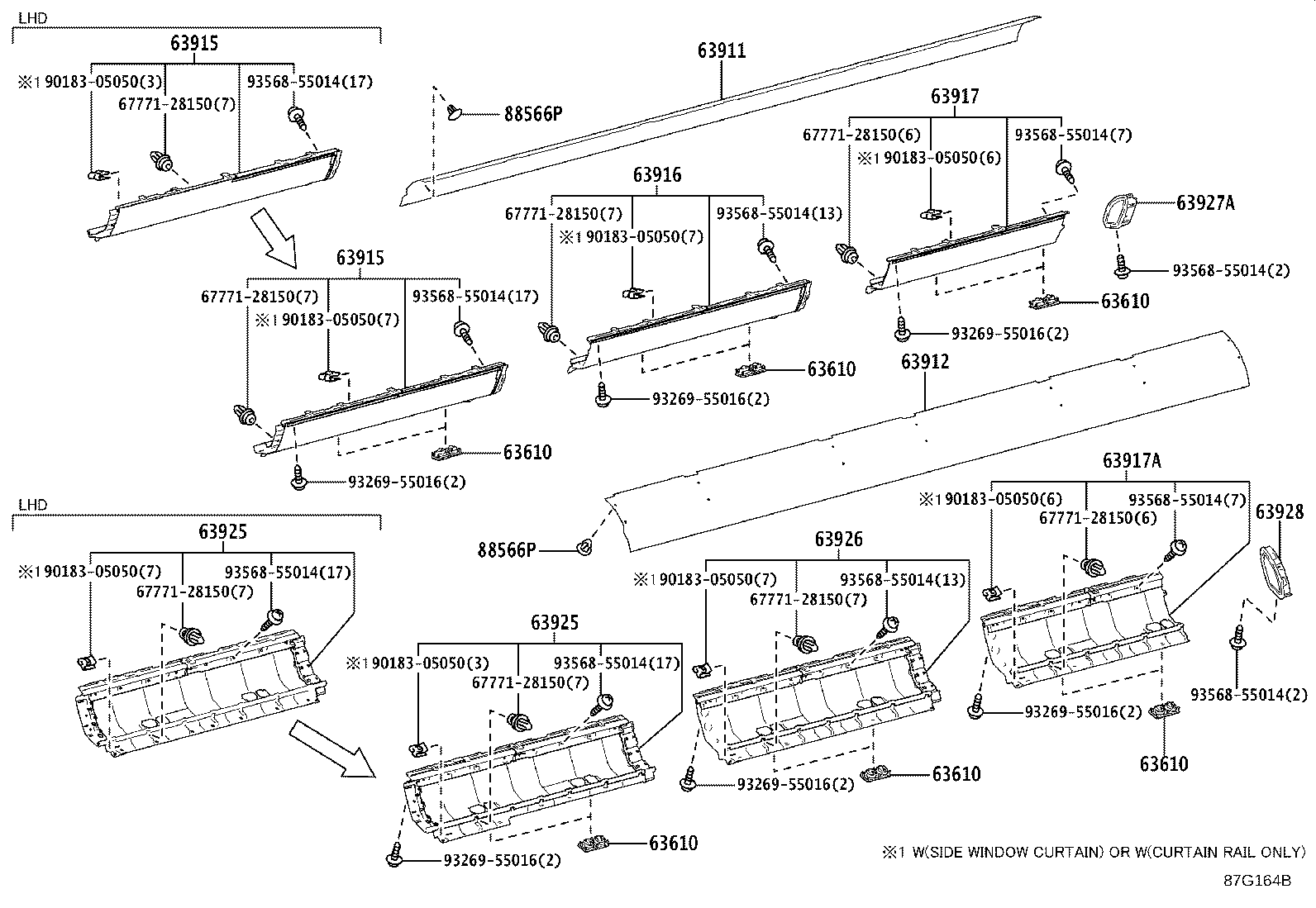 55950-36050 NOZZLE ASSY, DEFROSTER product image