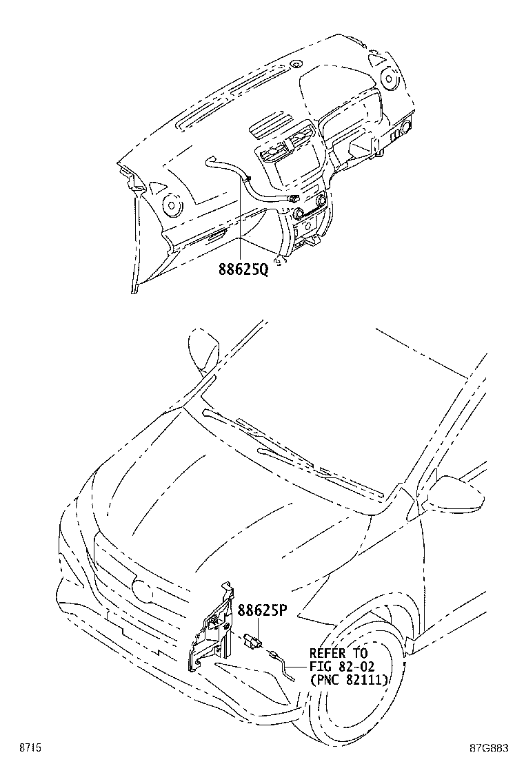 55843-BZ050 DUCT, HEATER TO REGISTER, NO.1 product image