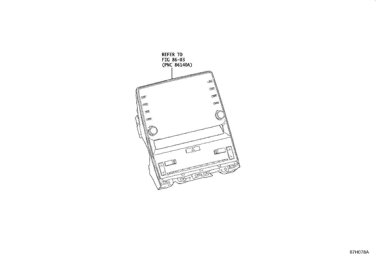 55950-07030 NOZZLE ASSY, DEFROSTER product image