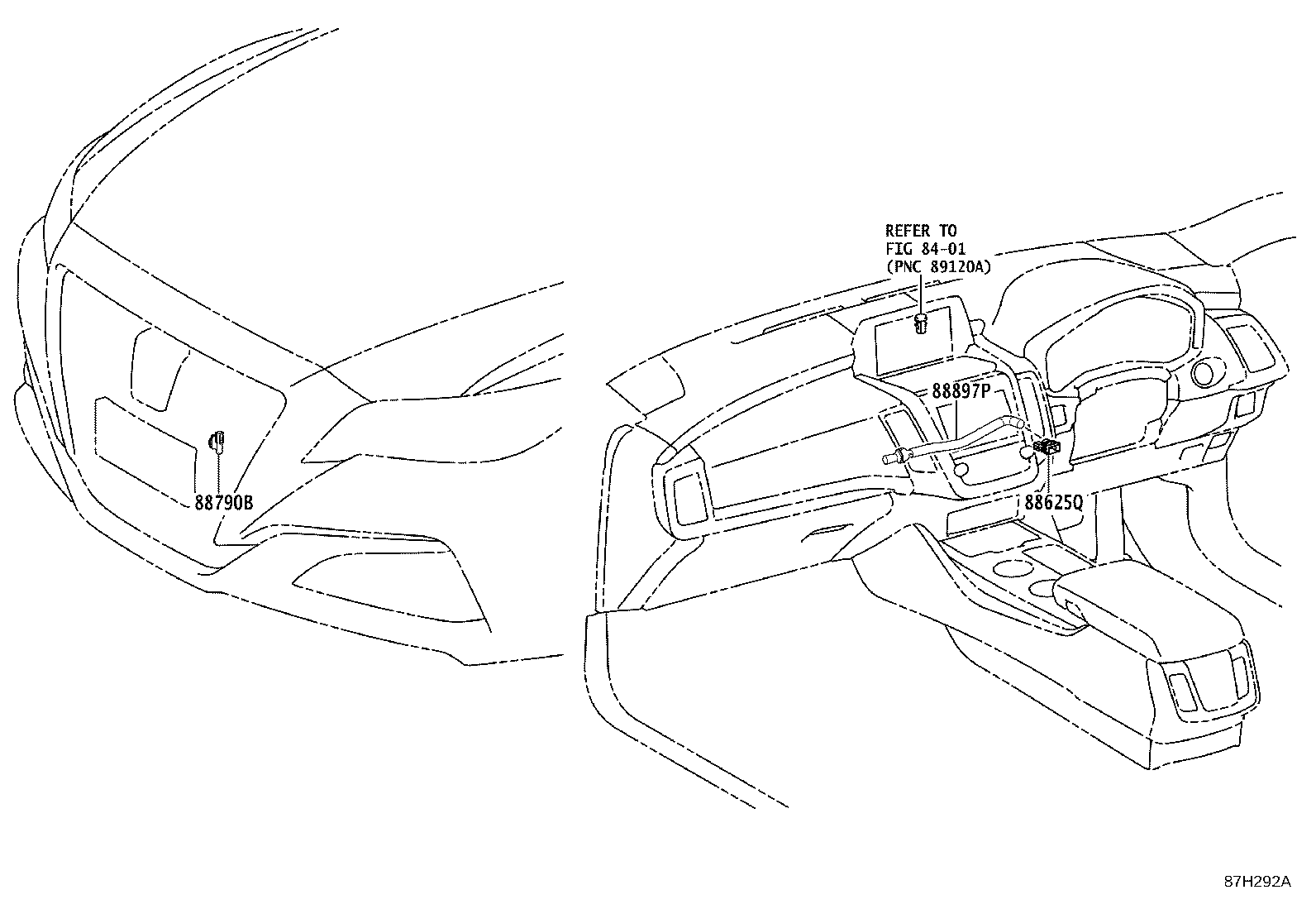 62974-30150 DUCT, ROOF SIDE AIR, NO.2 LH product image
