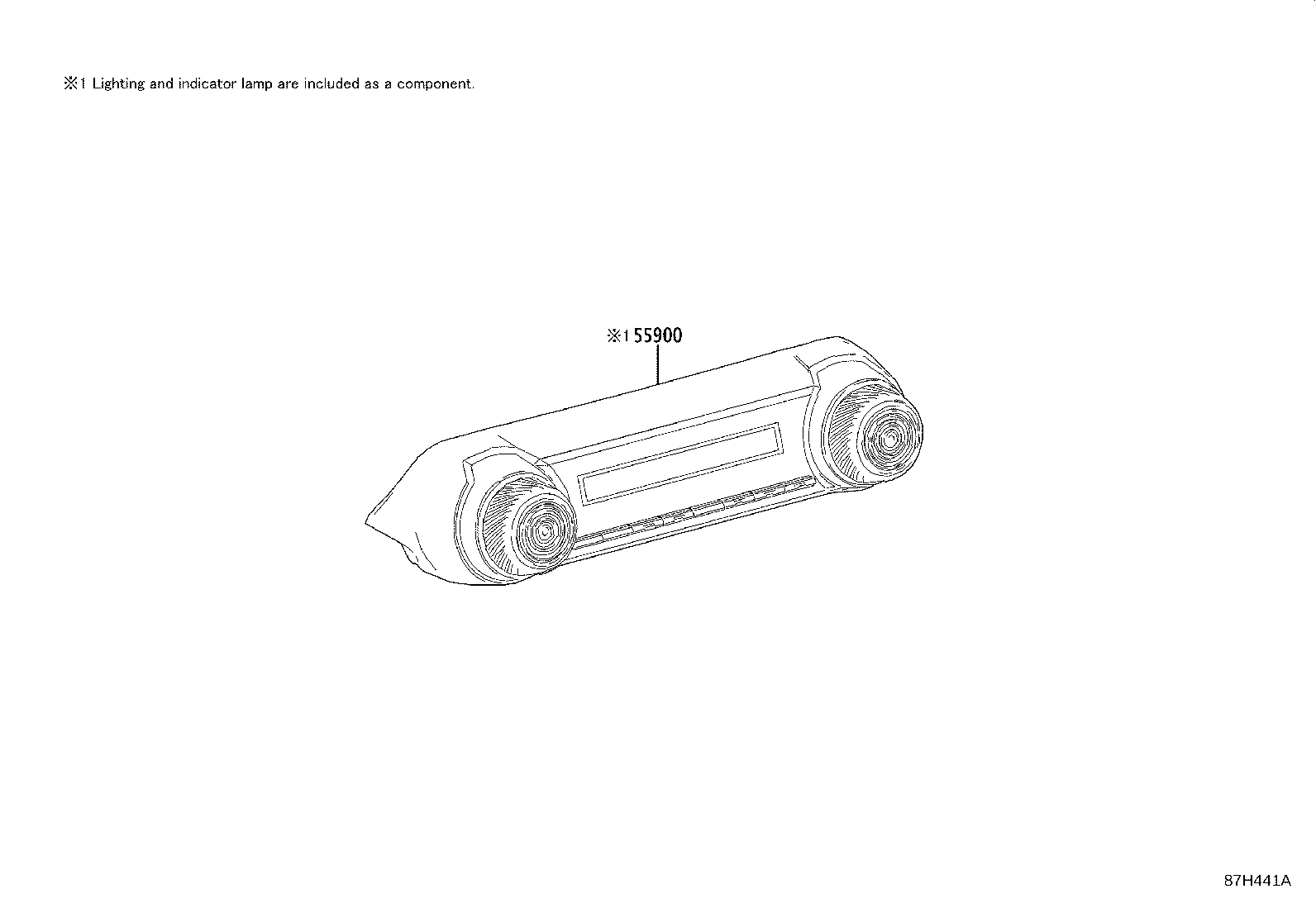 55950-0R050 NOZZLE ASSY, DEFROSTER product image
