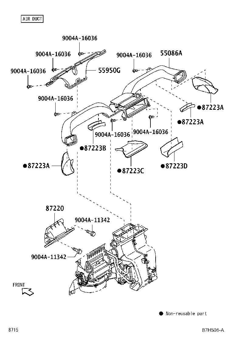 55910-BZ680 CONTROL ASSY, HEATER product image
