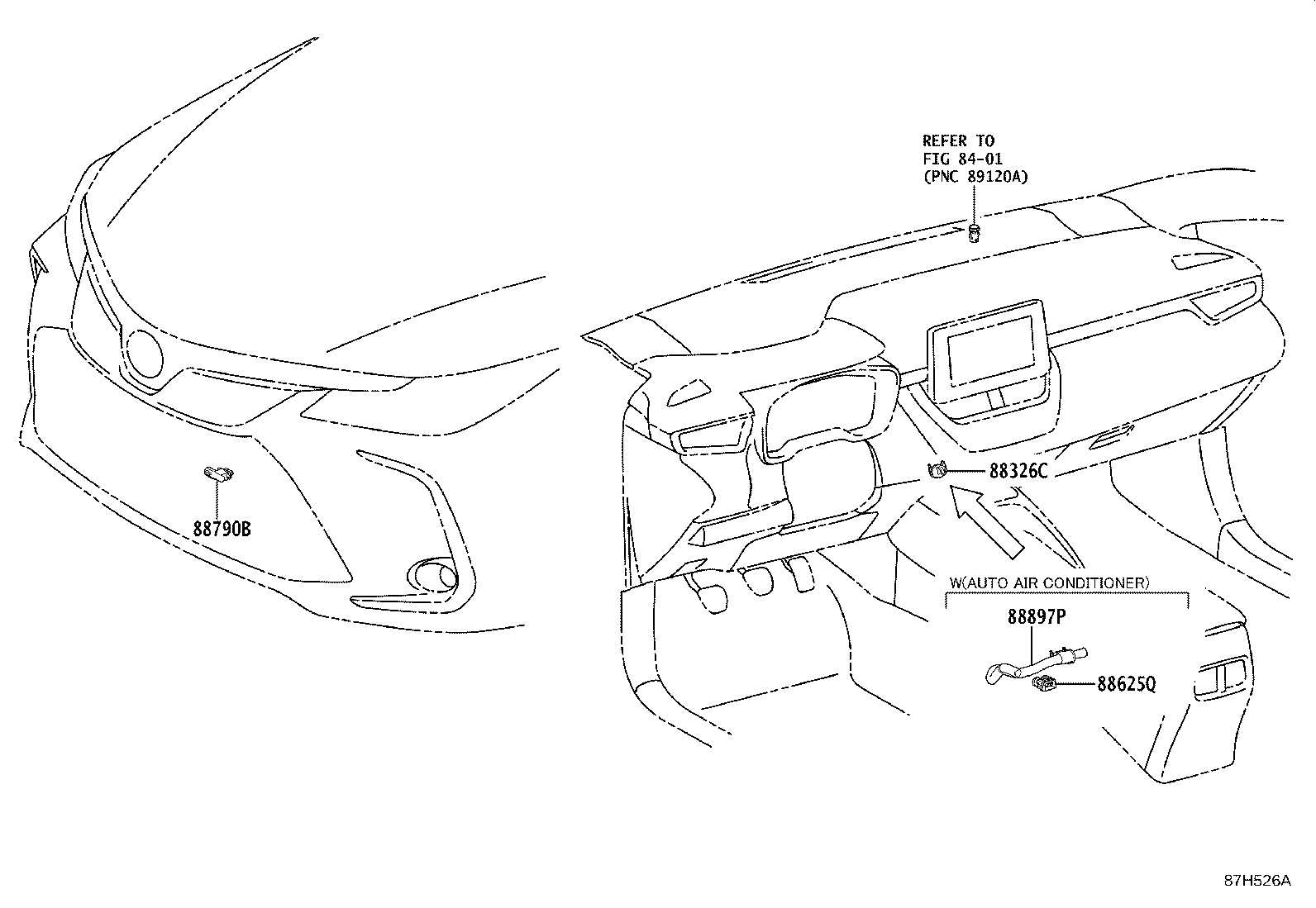 58861-02100 DUCT, CONSOLE BOX, NO.1 product image