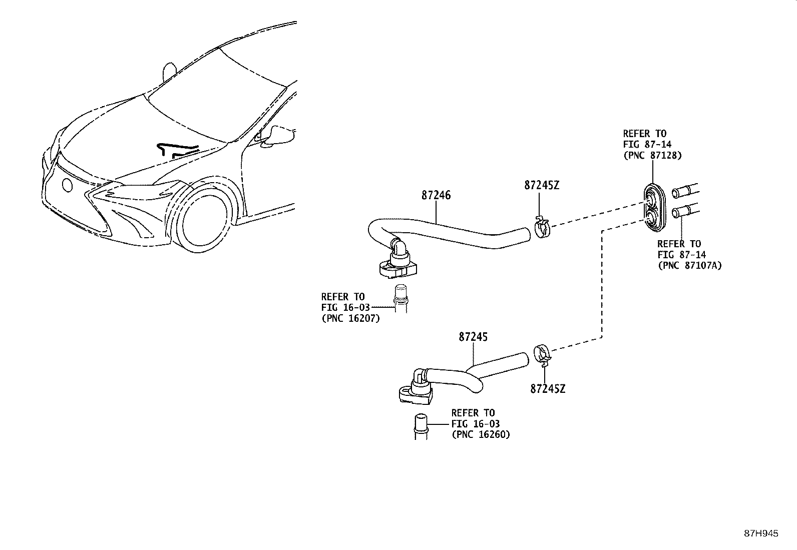 88718-33480 CLAMP, HEATER HOSE, NO.2 product image