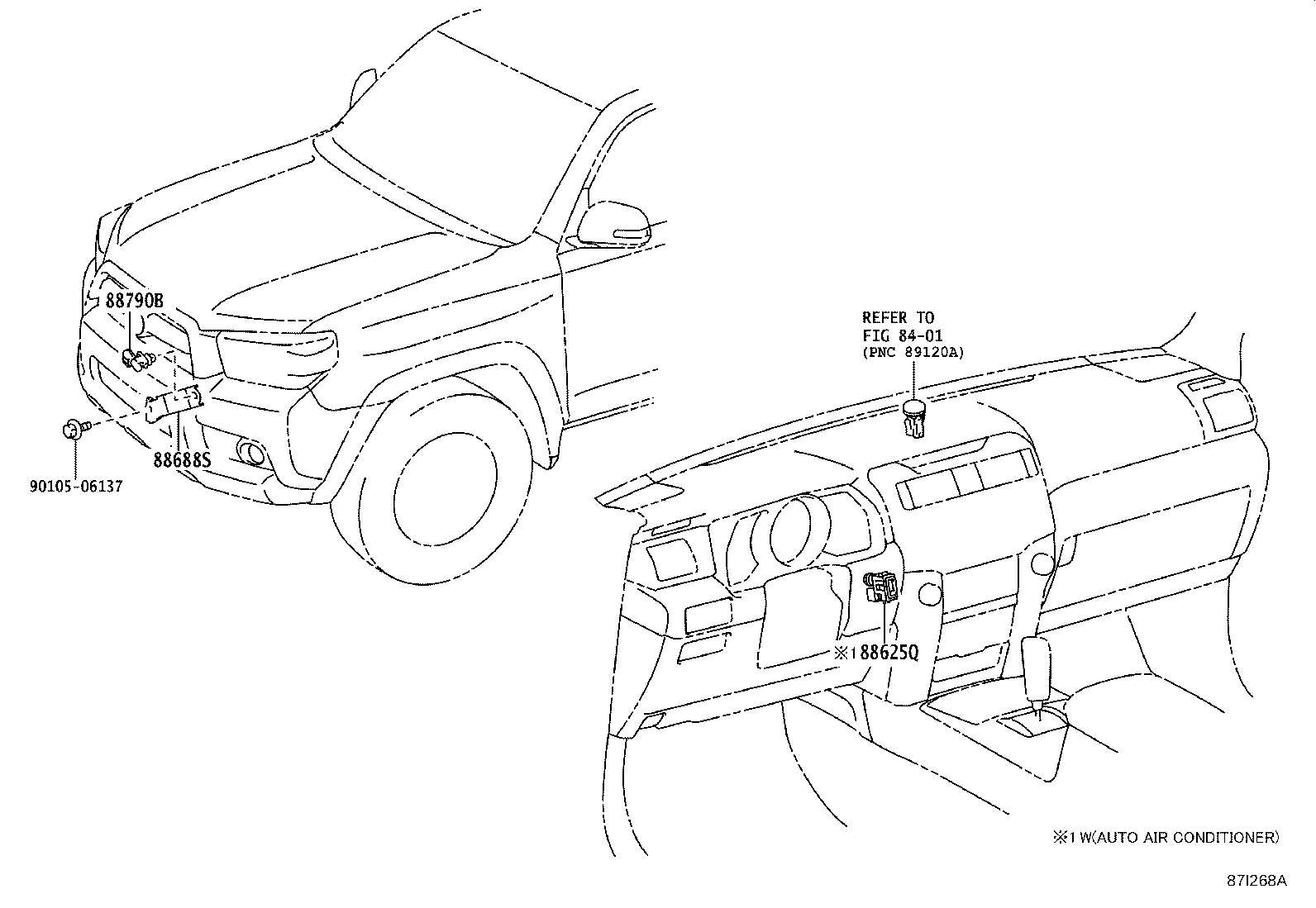 55843-35070 DUCT, HEATER TO REGISTER, NO.1 product image