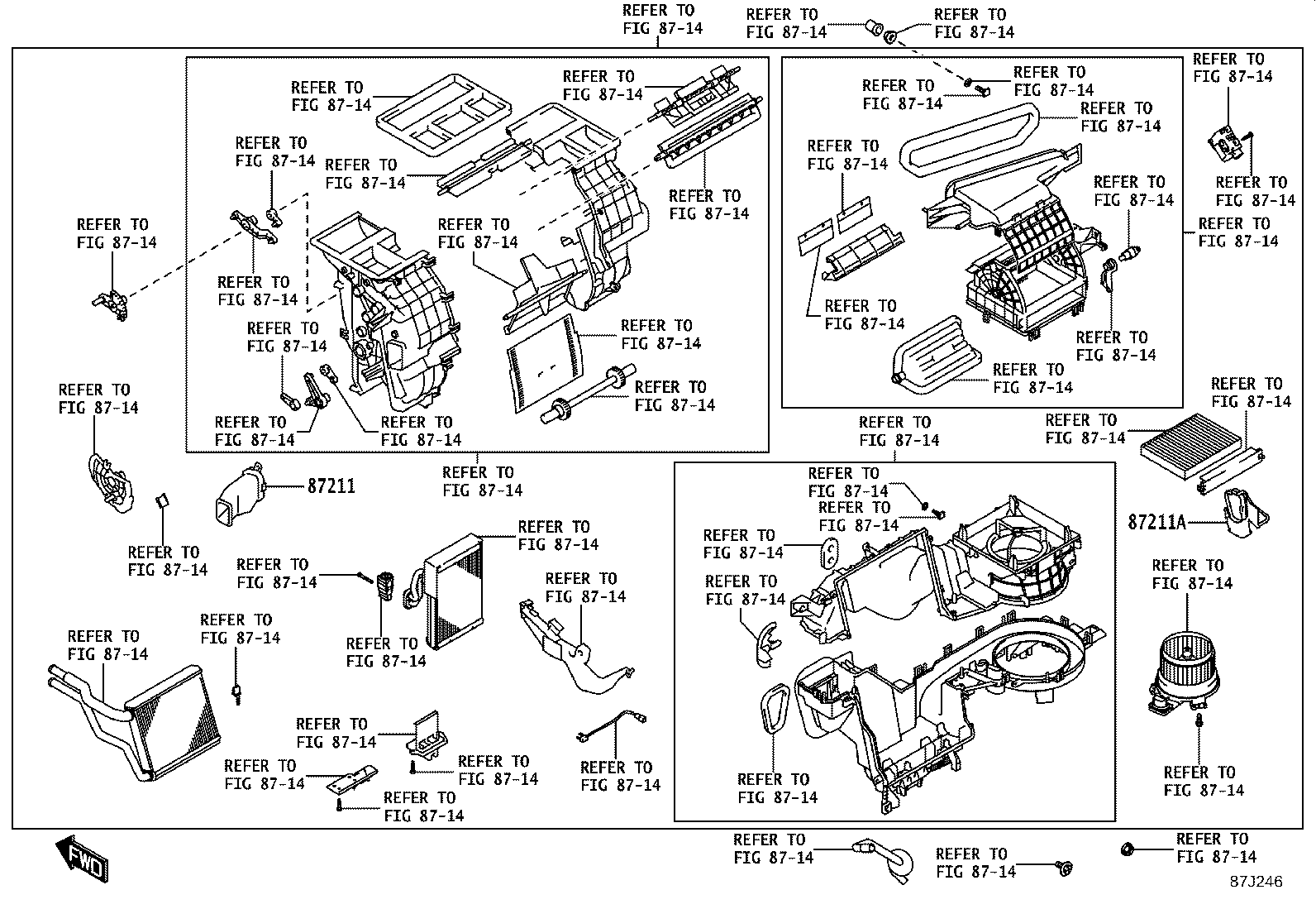 55906-WC002 CABLE SUB-ASSY, AIR INLET DAMPER CONTROL product image
