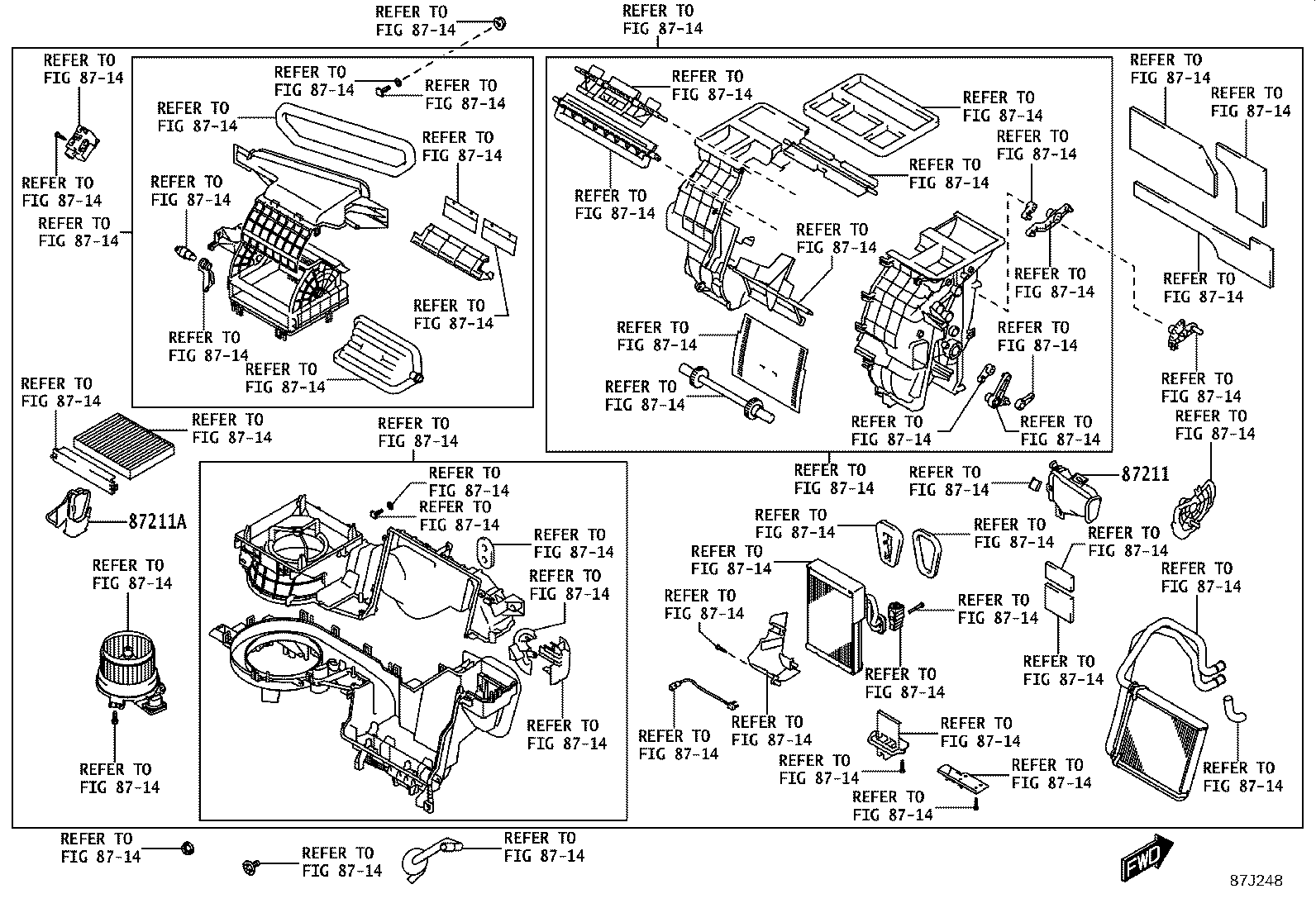55906-WC002 CABLE SUB-ASSY, AIR INLET DAMPER CONTROL product image