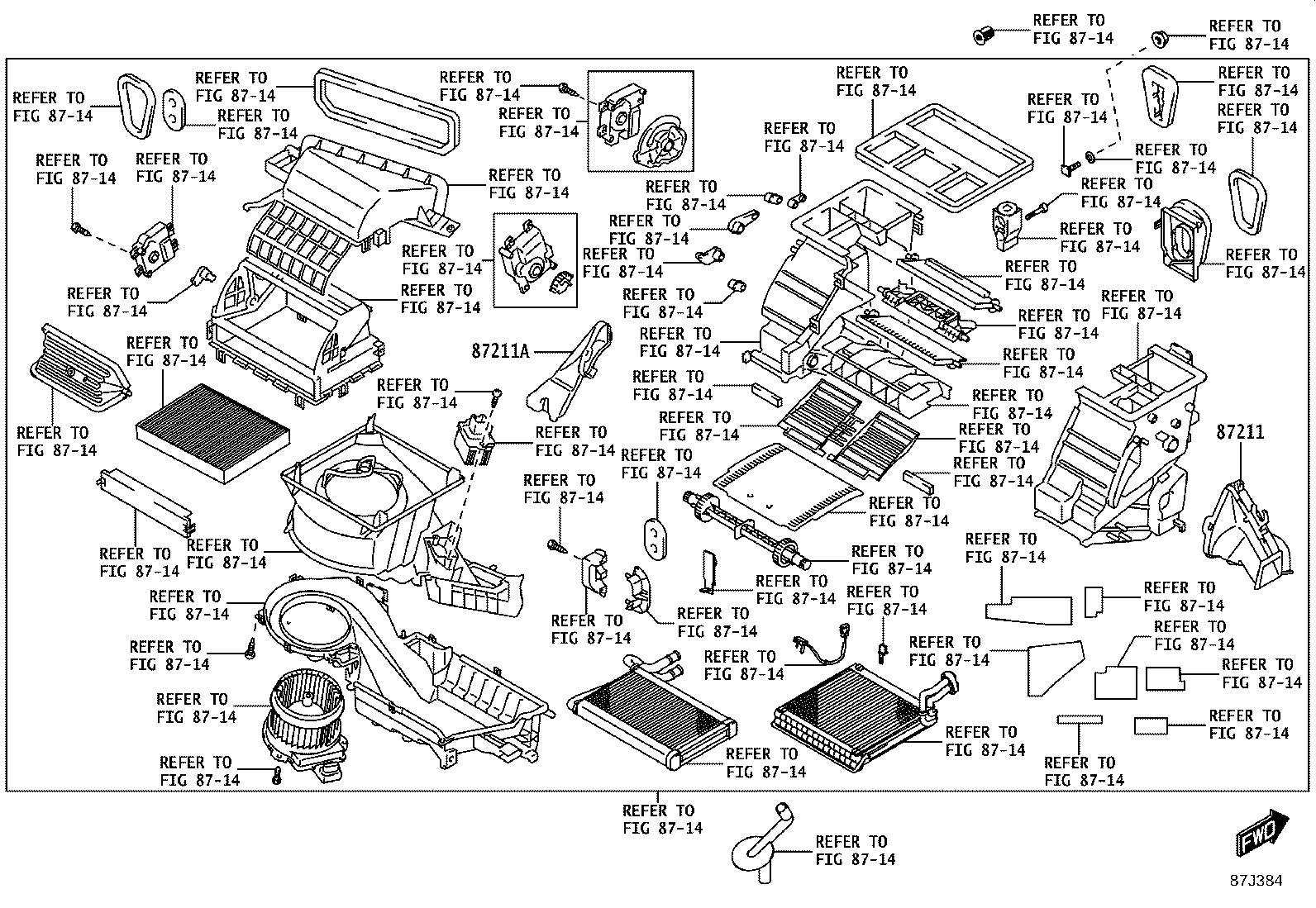 55900-WC005 CONTROL ASSY, AIR CONDITIONER product image
