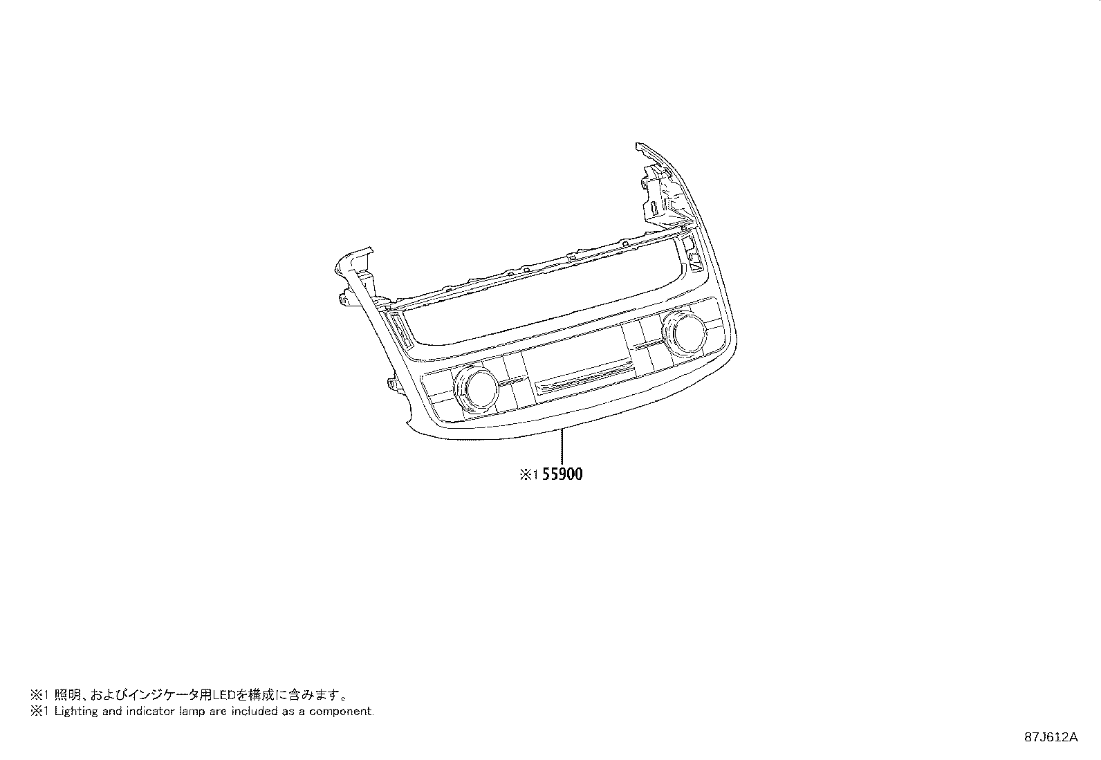 62974-30150 DUCT, ROOF SIDE AIR, NO.2 LH product image