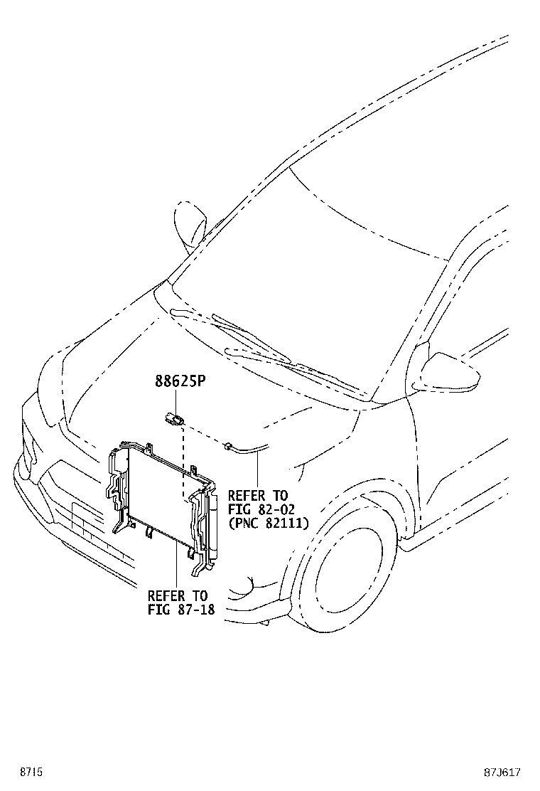 55872-BZ180 SEAL, AIR DUCT,NO.2 product image