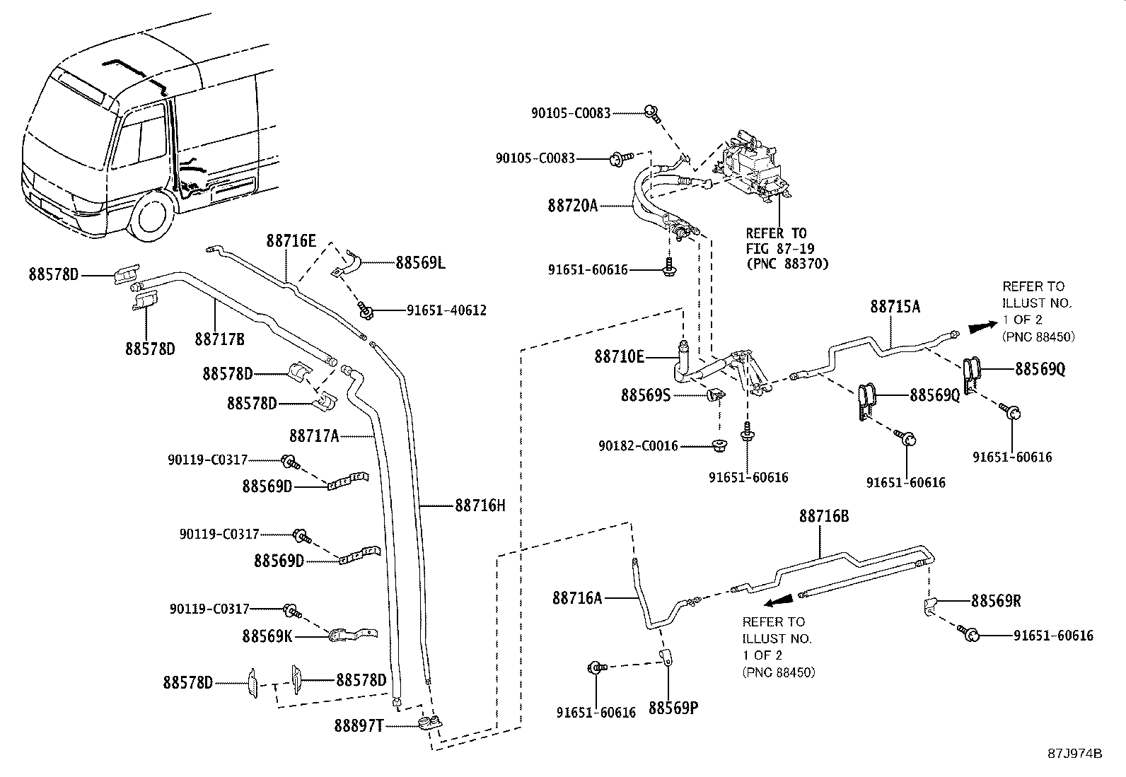 88450-0S030 CONDENSER ASSY, W/RECEIVER product image