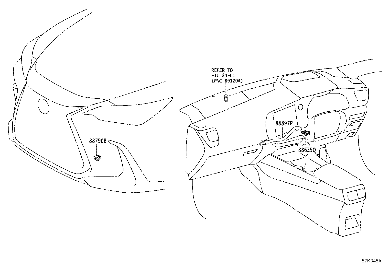 55843-78050 DUCT, HEATER TO REGISTER, NO.1 product image