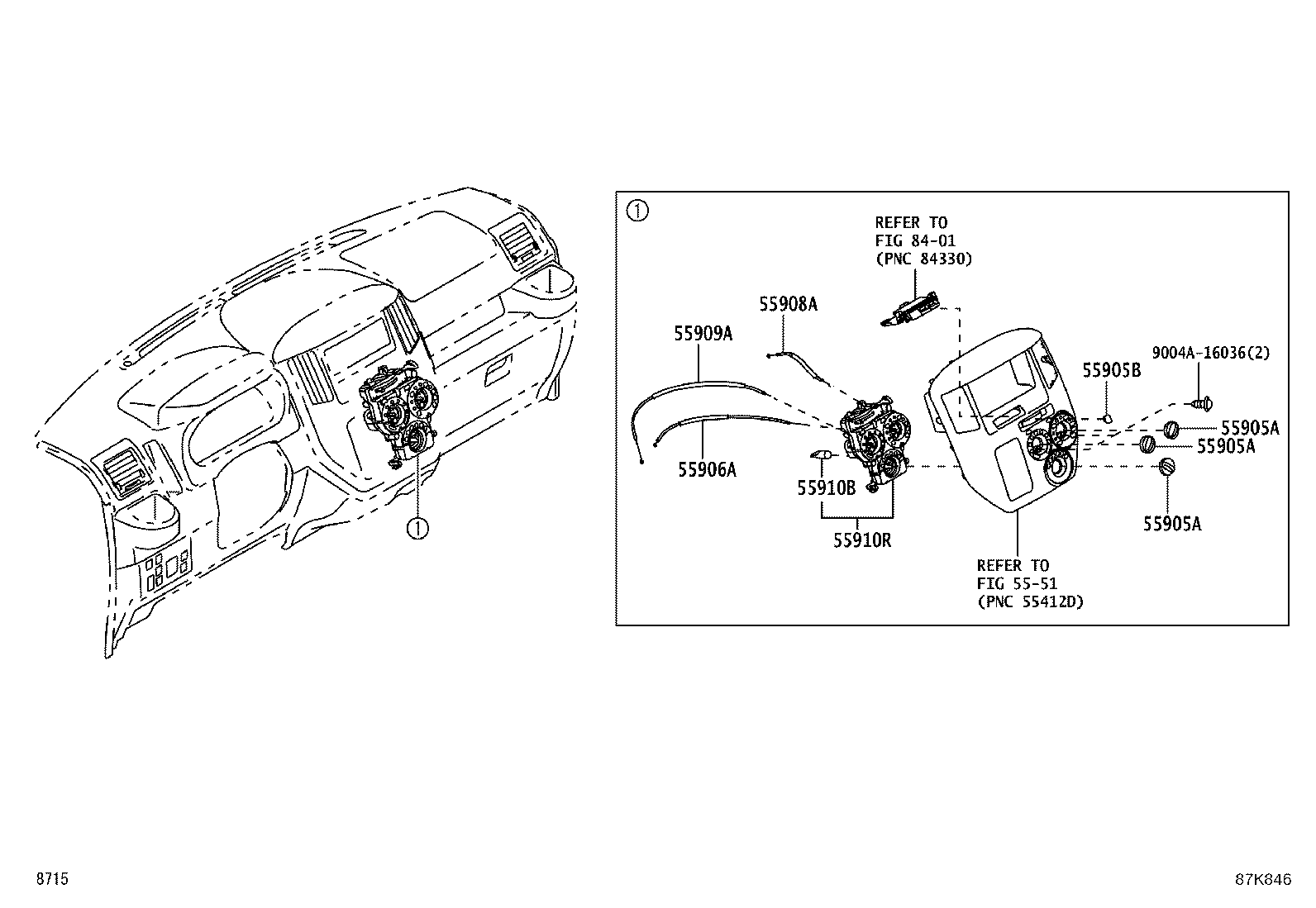 55872-BZ020 SEAL, AIR DUCT,NO.2 product image