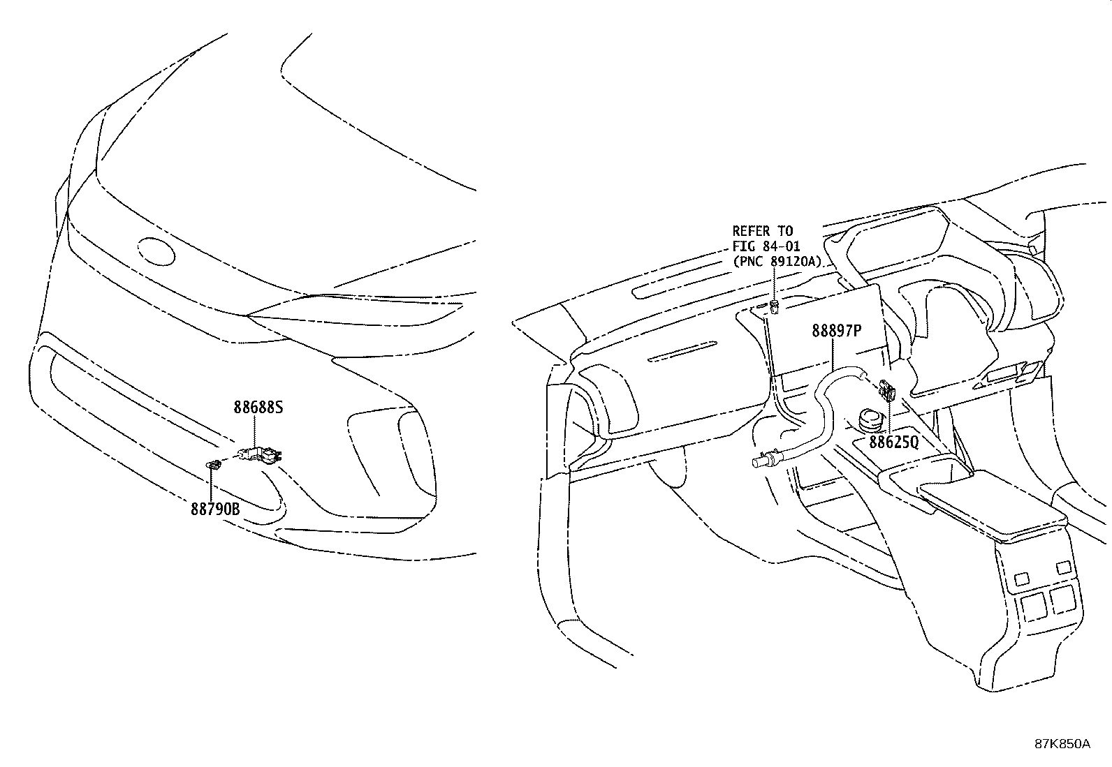 55843-42210 DUCT, HEATER TO REGISTER, NO.1 product image
