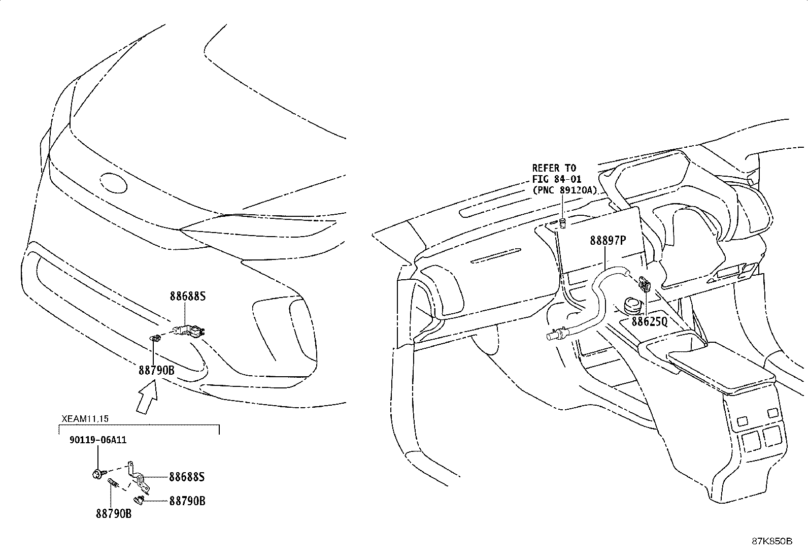 55843-42210 DUCT, HEATER TO REGISTER, NO.1 product image