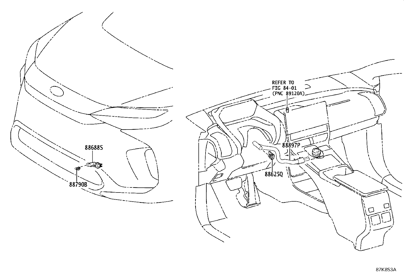 55843-42210 DUCT, HEATER TO REGISTER, NO.1 product image