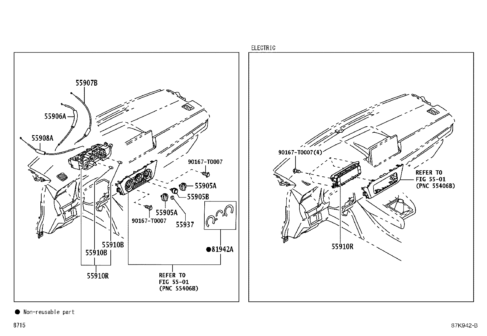 58862-BZ010 DUCT, CONSOLE BOX, NO.2 product image