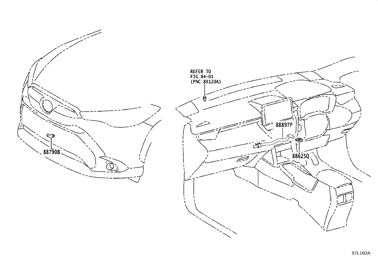 55950-16080 NOZZLE ASSY, DEFROSTER product image