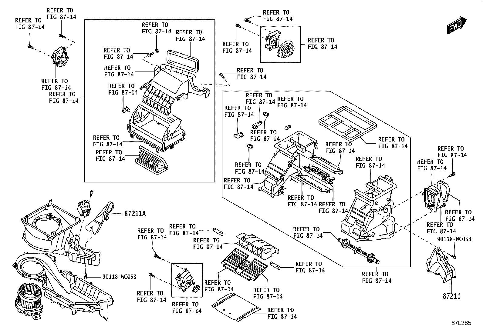 55950-WC006 NOZZLE ASSY, DEFROSTER product image