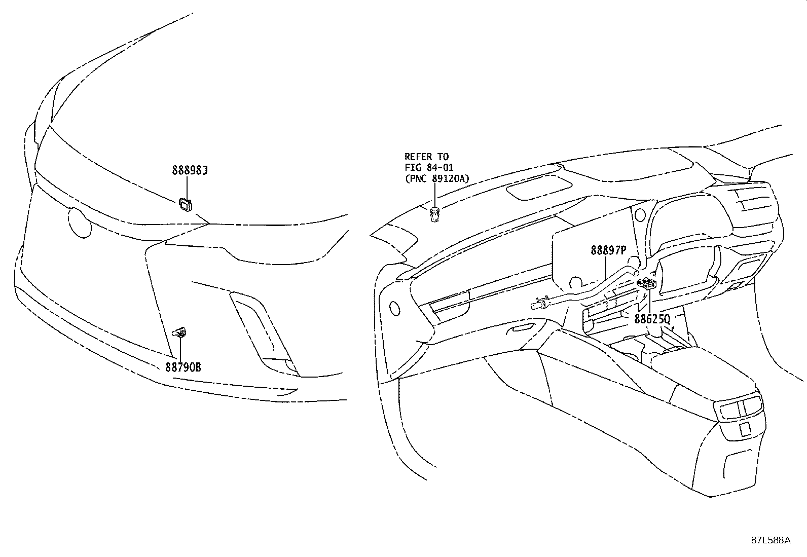 55950-48110 NOZZLE ASSY, DEFROSTER product image