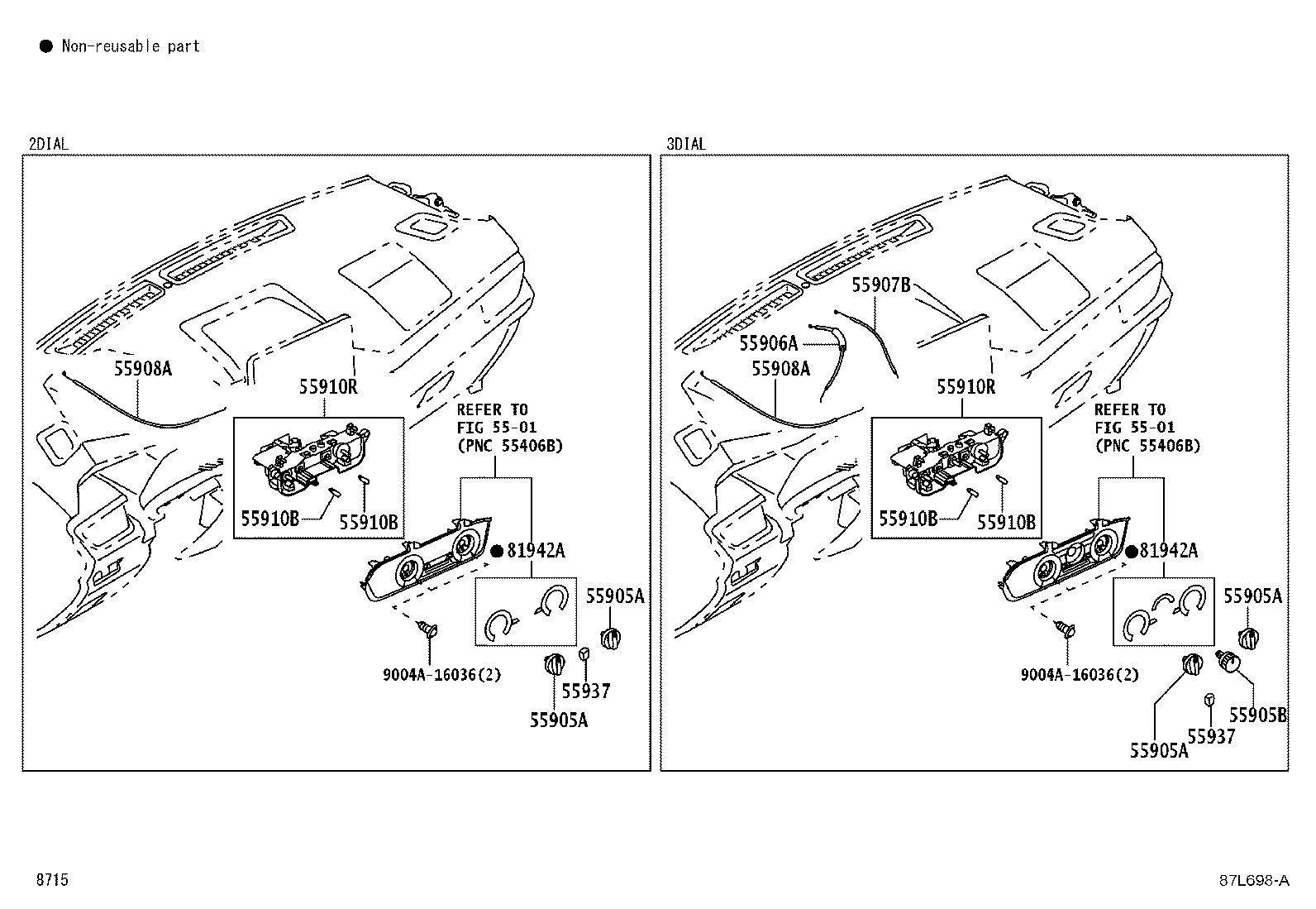 55910-BZB30 CONTROL ASSY, HEATER product image