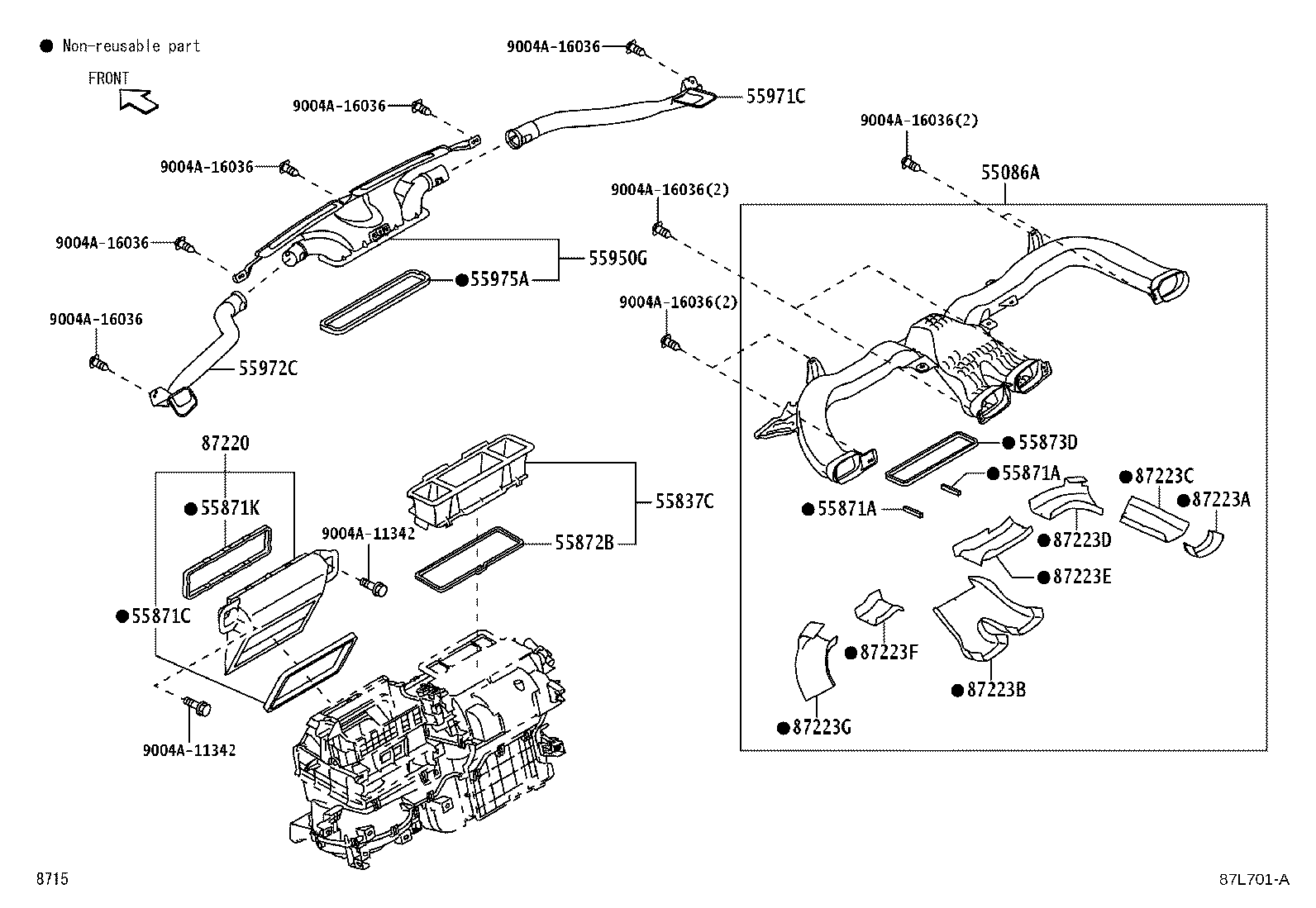 55910-BZB30 CONTROL ASSY, HEATER product image