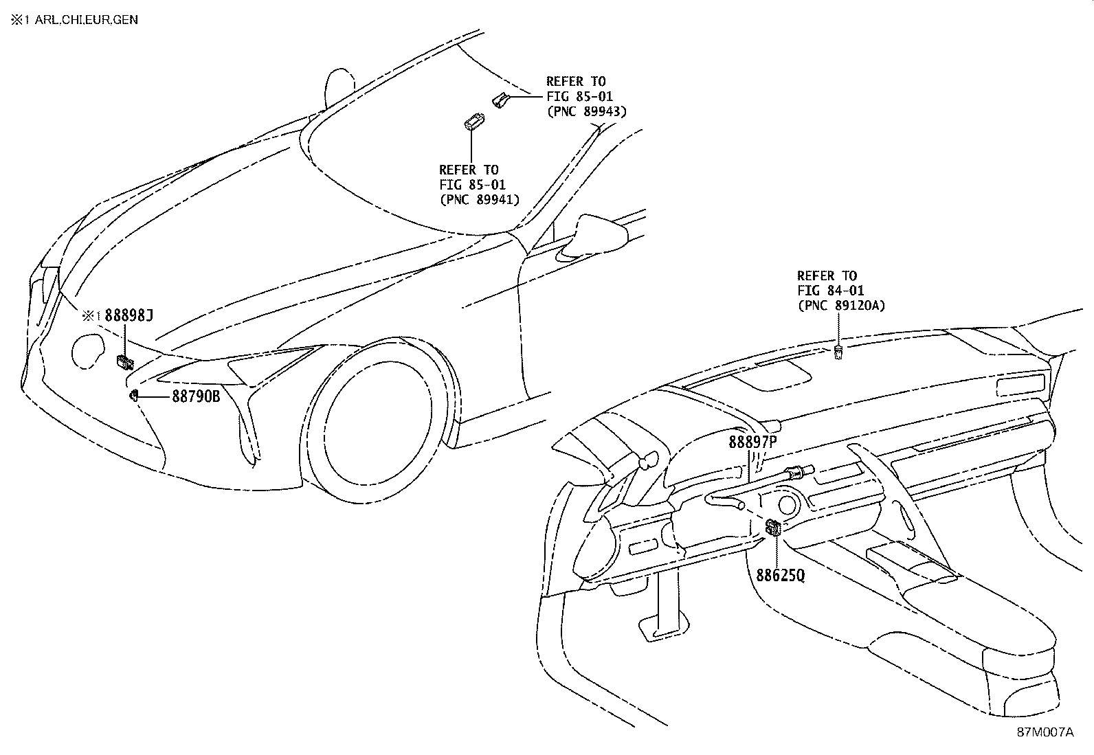55843-11020 DUCT, HEATER TO REGISTER, NO.1 product image