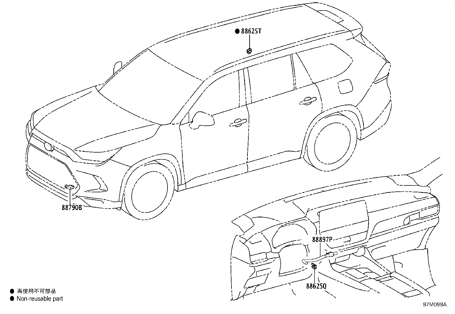 55843-0E210 DUCT, HEATER TO REGISTER, NO.1 product image