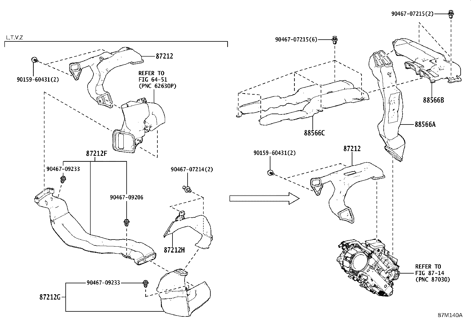 55950-V2040 NOZZLE ASSY, DEFROSTER product image