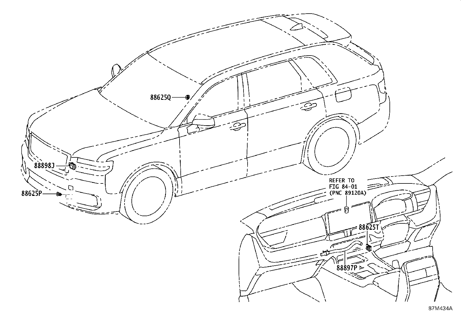 55846-40050 DUCT, HEATER TO REGISTER, NO.4 product image