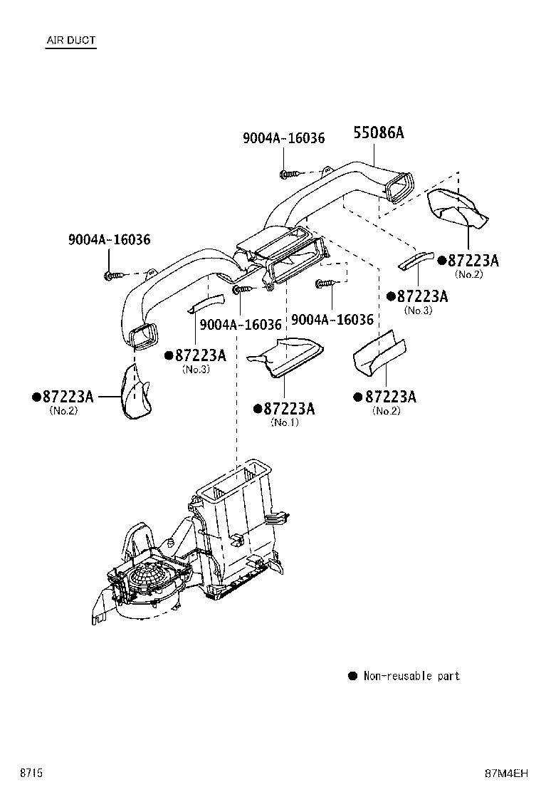 55910-BZ680 CONTROL ASSY, HEATER product image