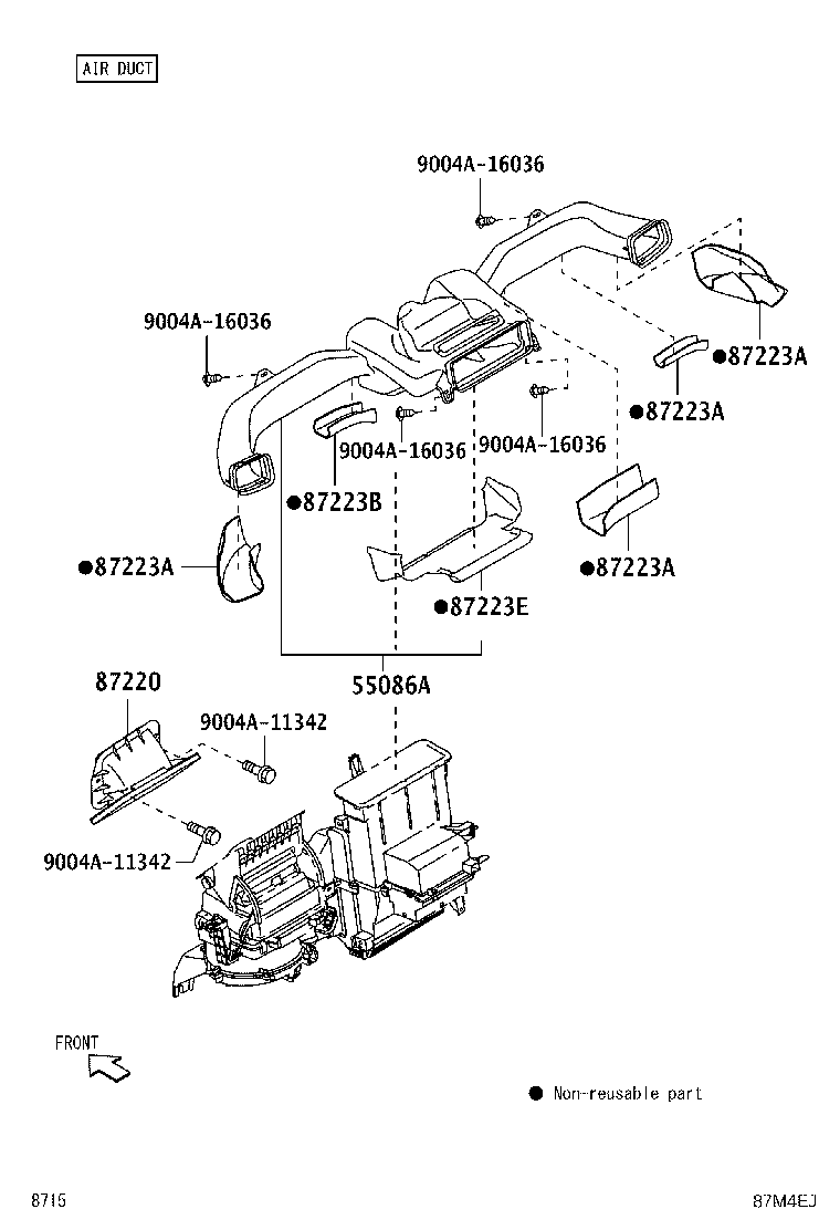55910-BZ680 CONTROL ASSY, HEATER product image