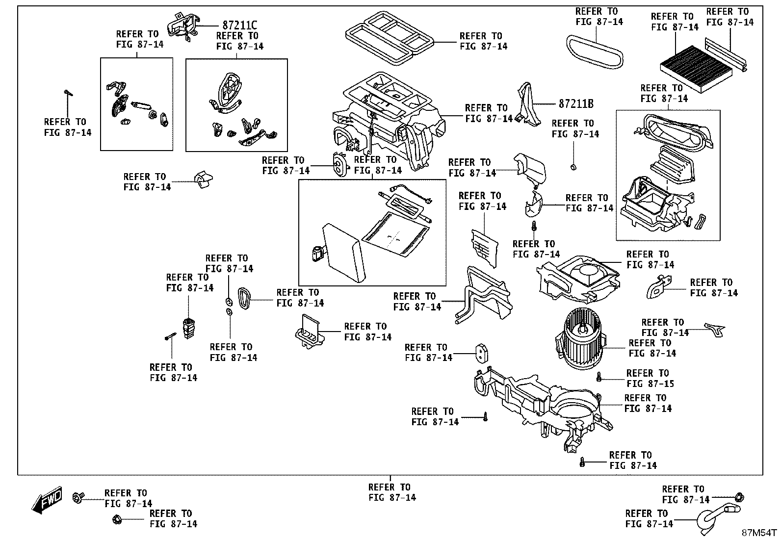 55897-WC003 KNOB, HEATER CONTROL, NO.3 product image