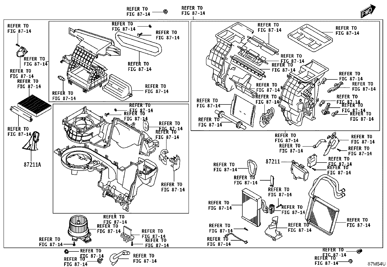 55897-WC003 KNOB, HEATER CONTROL, NO.3 product image