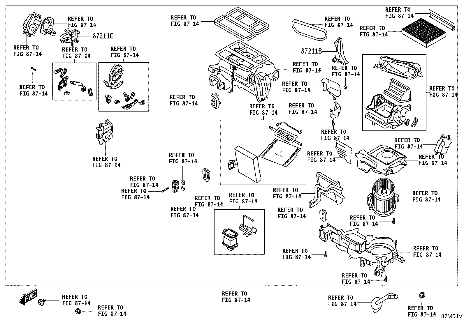 55897-WC003 KNOB, HEATER CONTROL, NO.3 product image