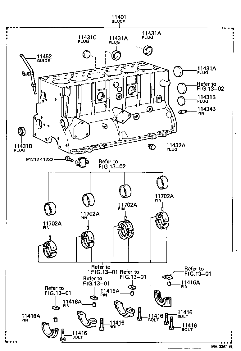 11452-60012 GUIDE, OIL LEVEL GAGE product image