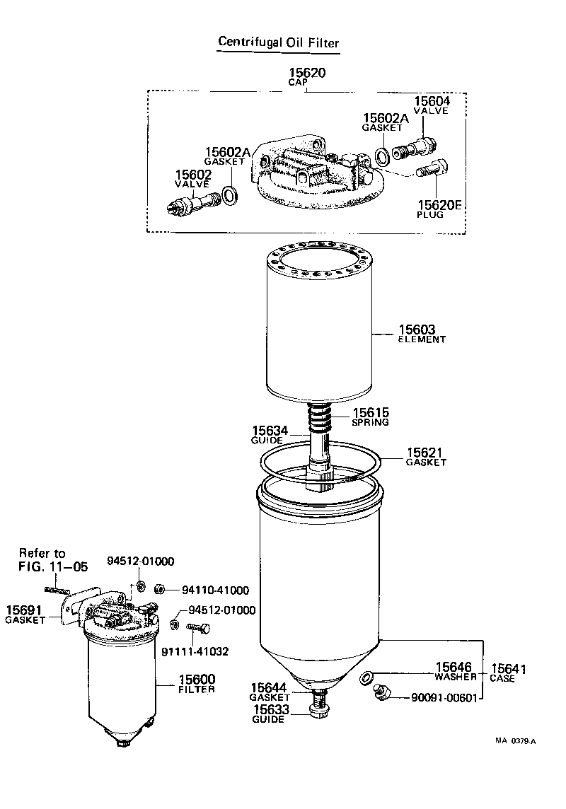 04152-77010 FILTER SUB-ASSY, OIL product image