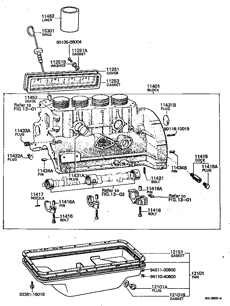 12101-39015 PAN SUB-ASSY, OIL product image