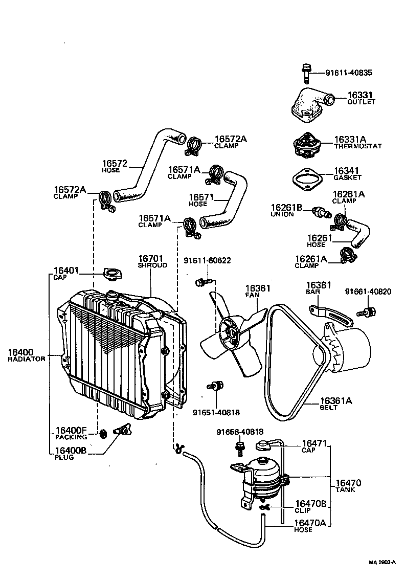 16331-31051 OUTLET, WATER product image