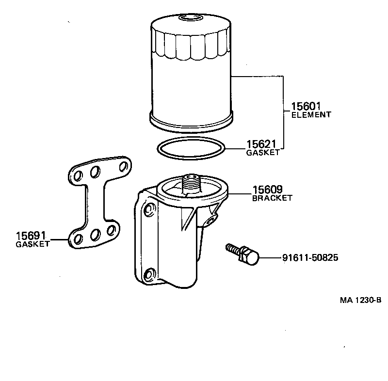 15318-60010 GASKET, OIL PRESSURE REGULATOR BODY product image