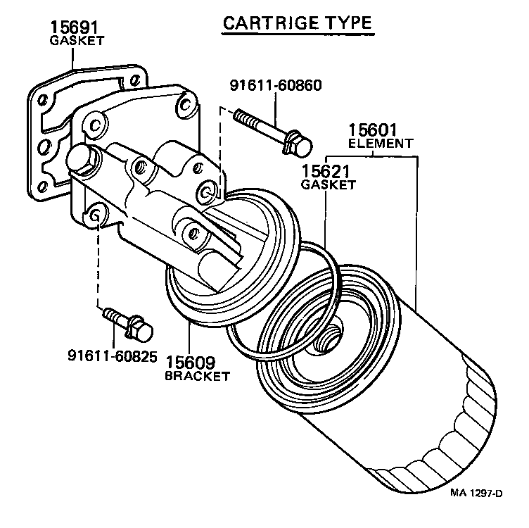15661-78010 SPRING, COMPRESSION(FOR OIL FILTER) product image