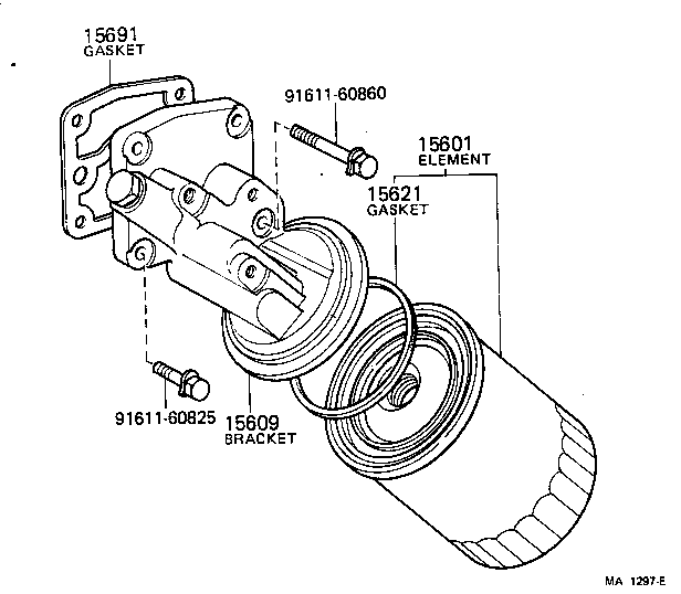 04152-46010 FILTER SUB-ASSY, OIL product image