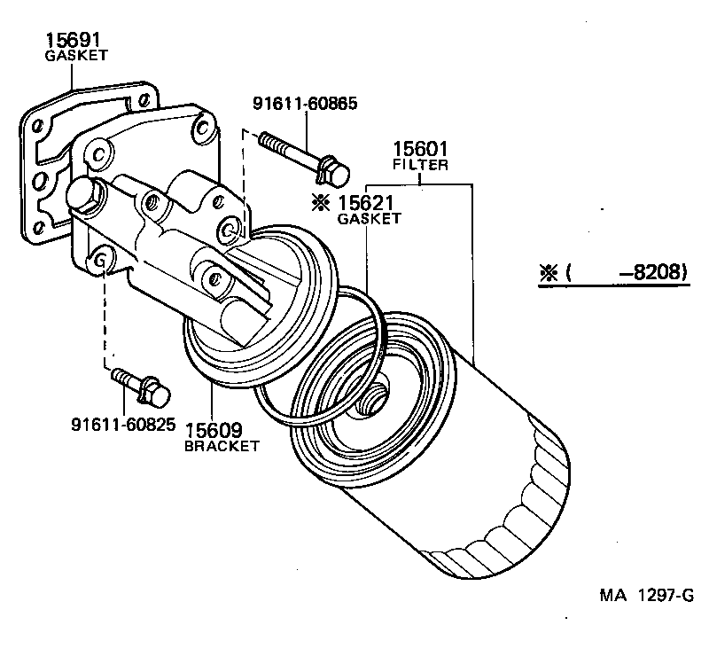 15310-44010 VALVE SUB-ASSY, OIL PRESSURE product image