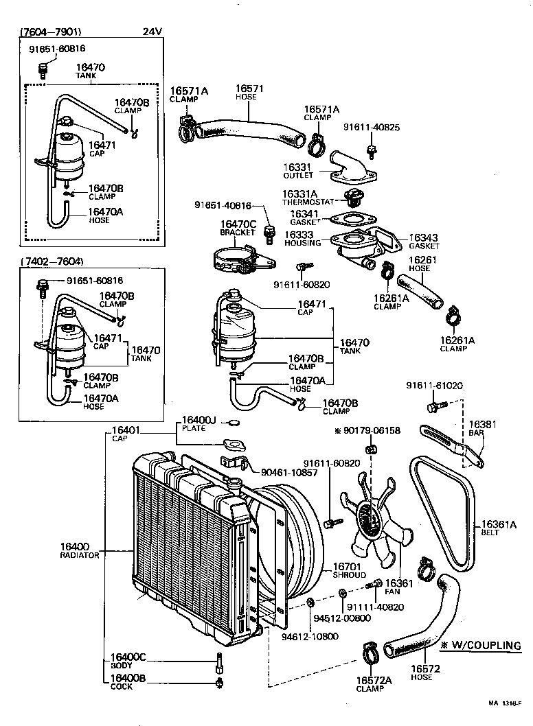 16301-60060 OUTLET, WATER product image